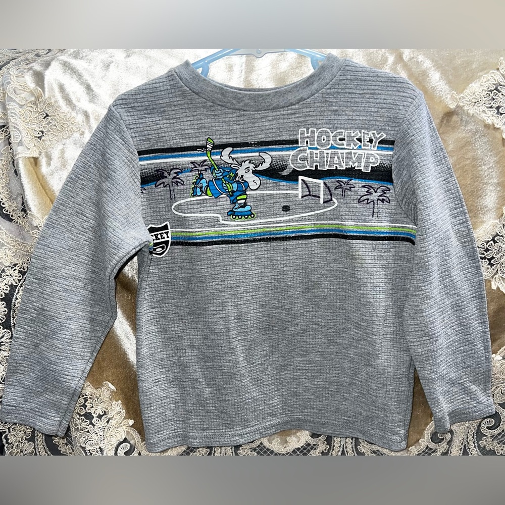 $3 BOYS HOCKEY THERMAL SHIRT WHEN BUNDLED WITH 3 OR MORE ITEMS